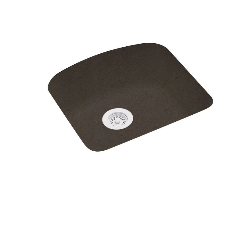Swan US02021SB.124 Solid Surface 21x22 x 20.25x22 Undermount Kitchen Sink Finish: Canyon - Avayadevconnect
