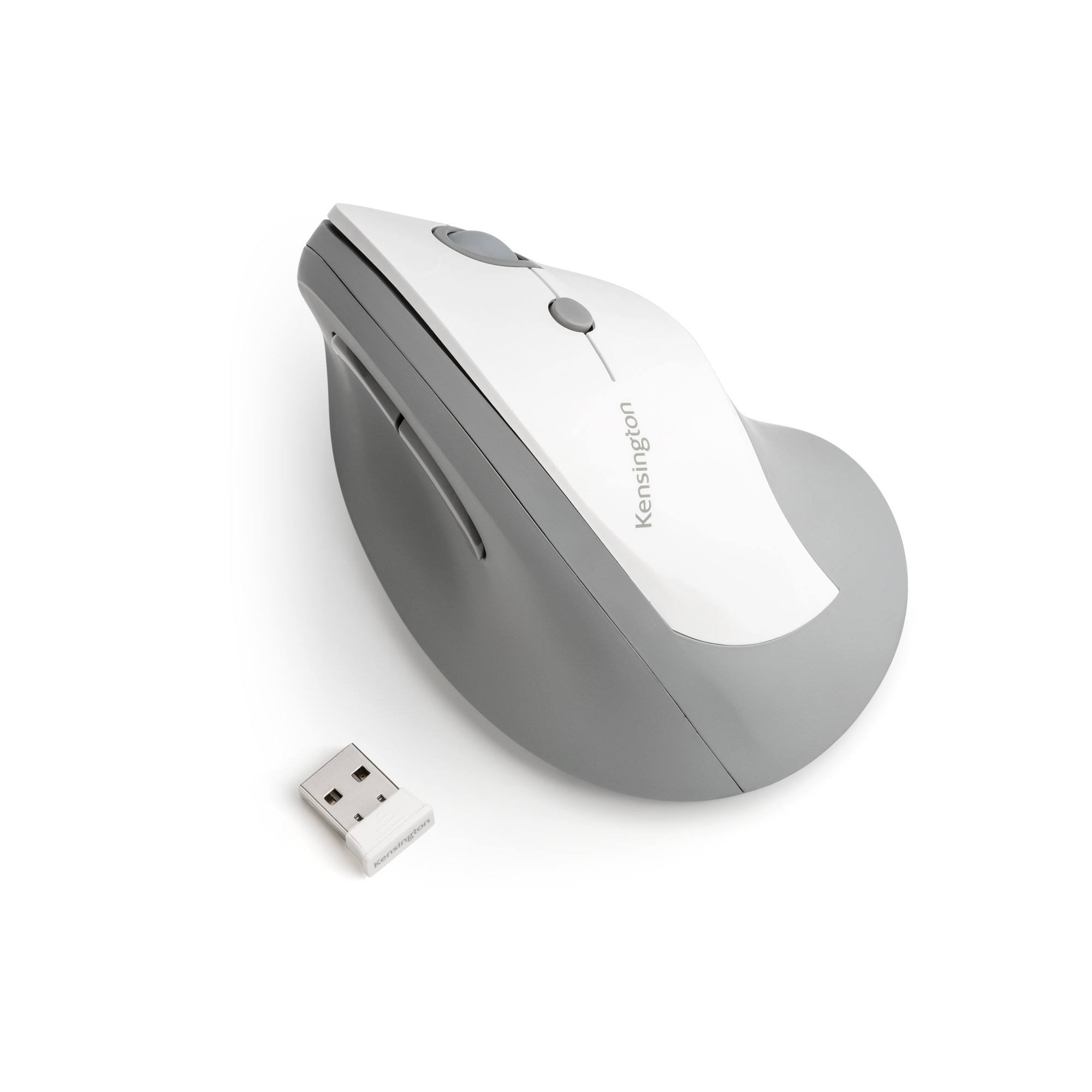 Kensington Pro Fit Ergo Vertical Wireless Mouse (Gray)