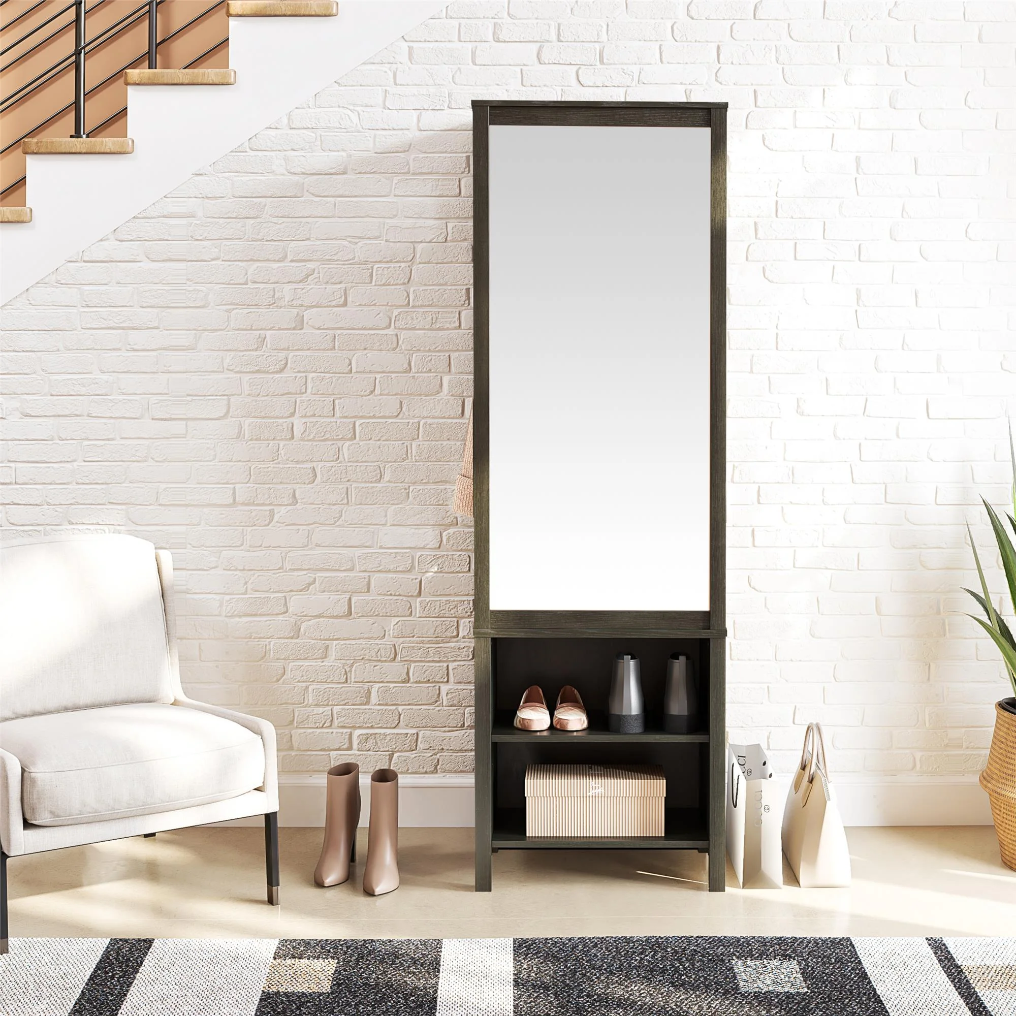 Queer Eye Wimberly Wardrobe, Black Oak