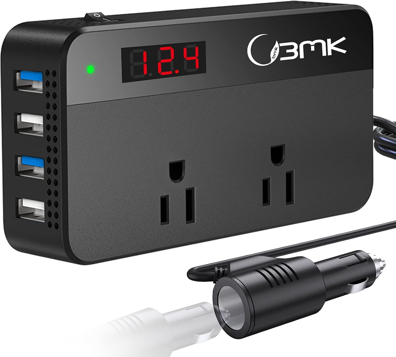 BMK 200W Car Power Inverter