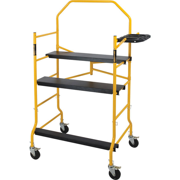 Metaltech Jobsite Series Complete 5ft. Folding Scaffold - 900-Lb. Capacity, Model I-IMIS