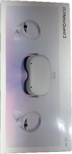 Oculus Quest 2 VR Headset 128GB Holiday Set - Advanced All-in-One Virtual Reality Headset Cover Set, White - Smart Home Appliances