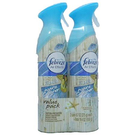 Febreze Air Effects Wave Crasher Air Refresher 2-9.7 Oz. Aerosol Cans