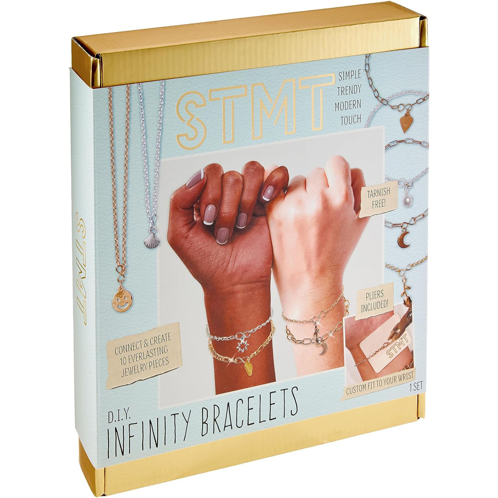 Horizon Group STMT DIY Infinity Bracelets Craft Set