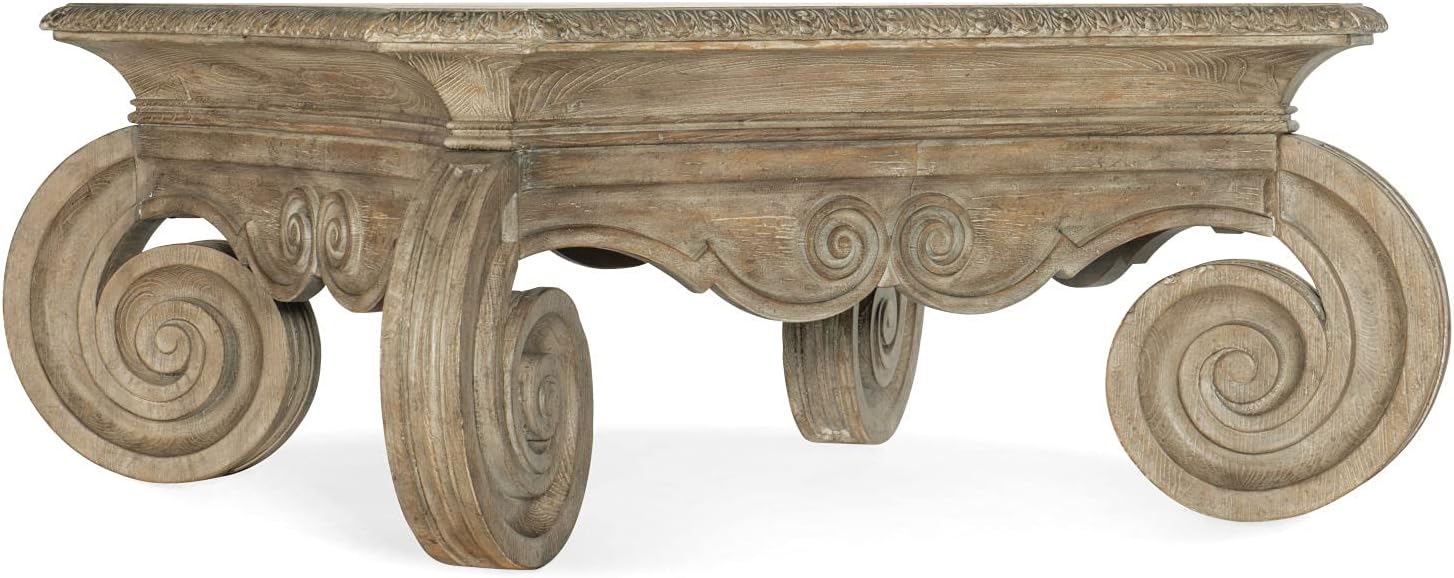 Hooker Furniture Living Room Castella Square Cocktail Table