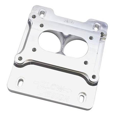 Speedway Motors Billet 2-Barrel Carburetor Spacer, Q-Jet Intake