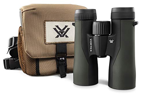 Vortex Optics Crossfire HD 8x42 Binoculars - HD Optical System, Tripod Adaptable, Rubber Armor, Waterproof, Fogproof, Shockproof, Included GlassPak