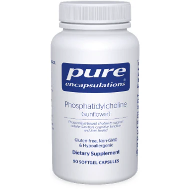 Phosphatidylcholine 90 softgels by Pure Encapsulations - Kansas Nuitrition - HNZSDS