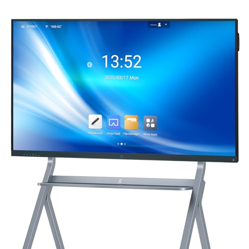 65 Inch Smart Board, 4K Touch Screen Digital White Board Built in Android 12.0 8+128G