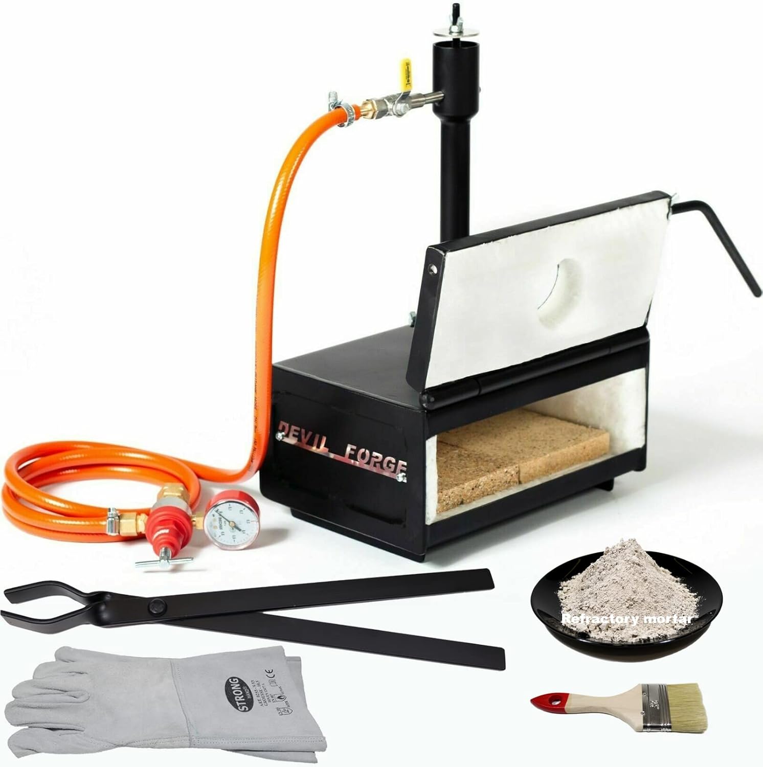 Gas Propane Forge &ndash; DFHS1+1D/2.8" | with 1 DFP (80
