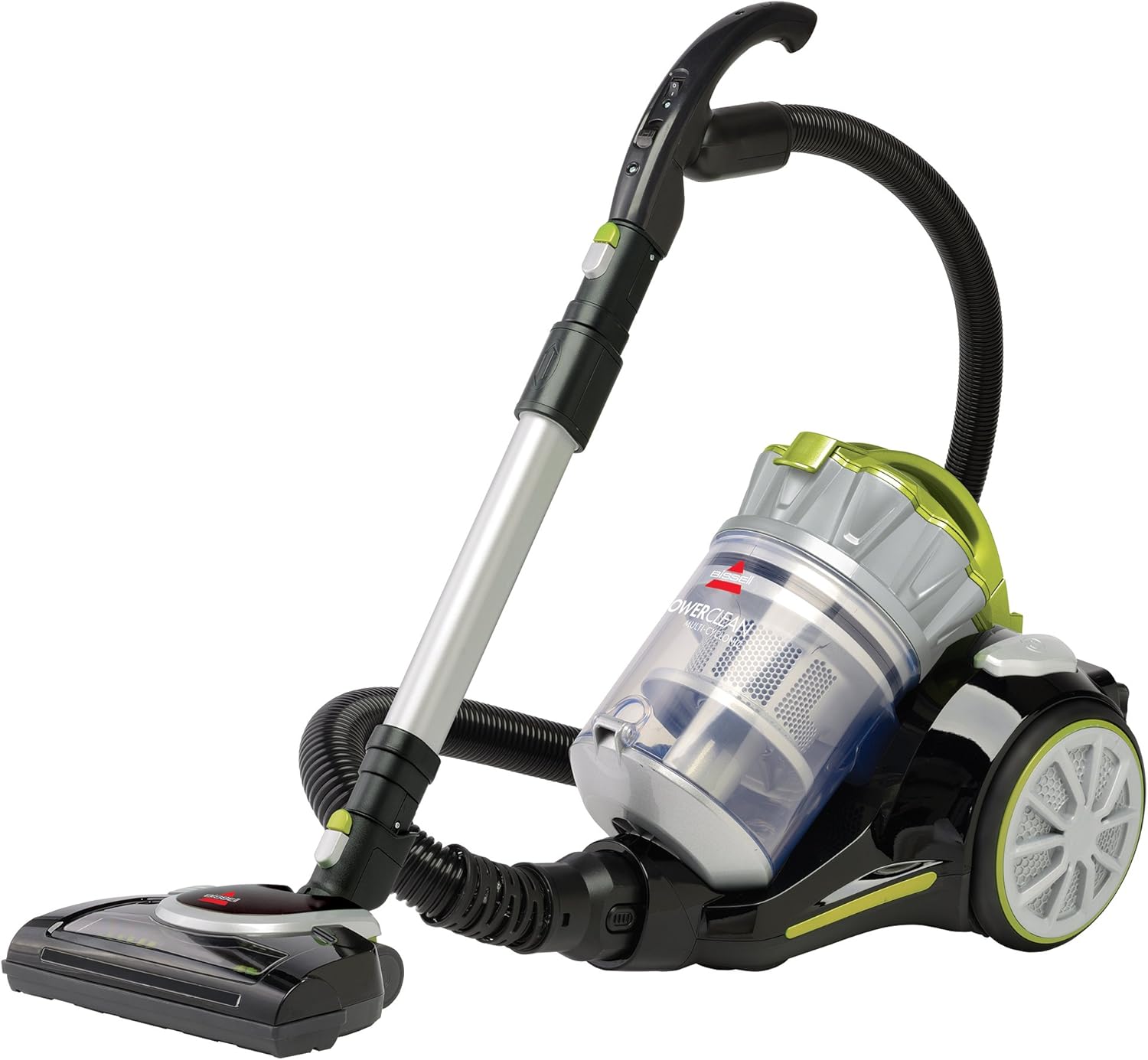Powerclean Bagless Canister Vacuum Cleaner - Multi-Cyclonic