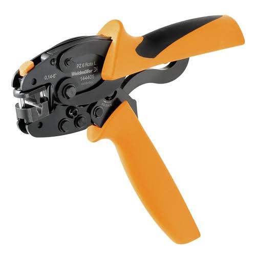 Weidmuller 1444050000 Crimp Tool Cable Lugs, Cable End Sleeves, Screen Connection PZ 6 Roto L