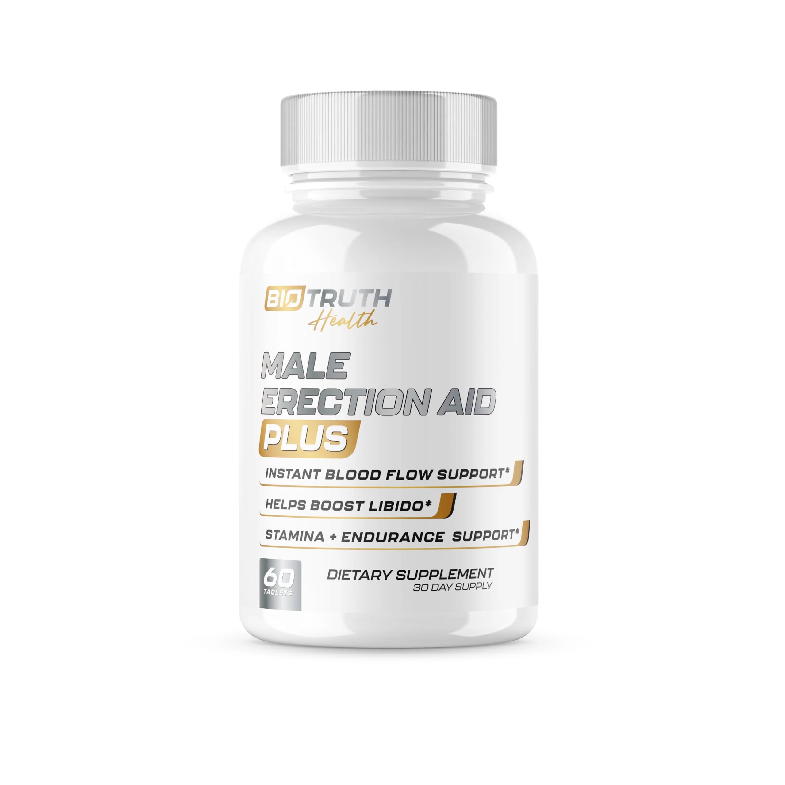 BioTruth Health | Male Erection Support Pills for Men Fast Acting Blood Flow | Grow Harder & Thicker Woodies
