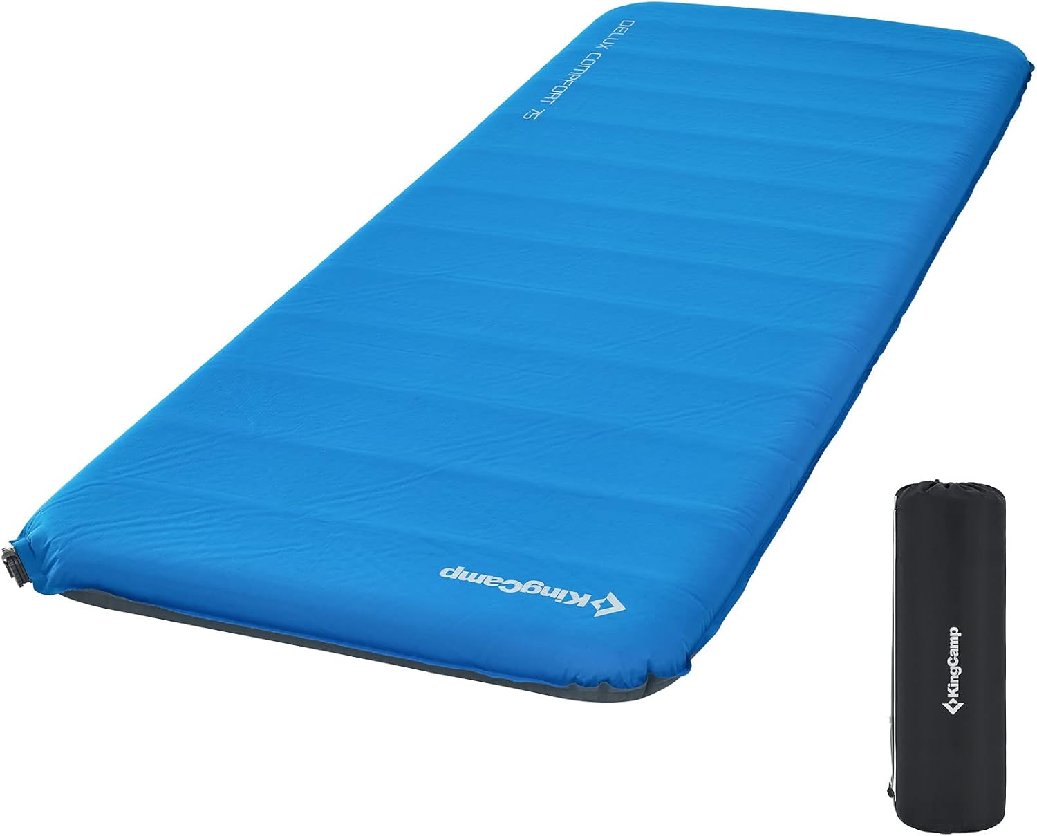 KingCamp Self Inflating Sleeping Pad for Camping Insulated Camping Mattress Comfortable Camping Mat Camping Sleeping Pads for Tent Cot Traveling and
