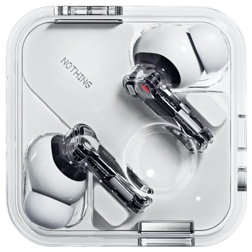 Nothing Ear Wireless Earbuds with ChatGPT Integration, Smart ANC, Hi-Res Audio with LDAC & LHDC, 11mm Dynamic Bass Boost, 40.5H Playtime