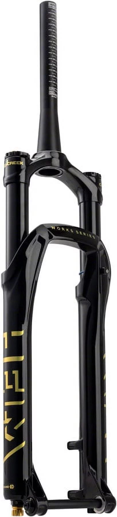 Cane Creek Helm MKII Work Series Suspension Fork - 29", 120mm, 15 x 110 mm, 44mm Offset, Black/Gold