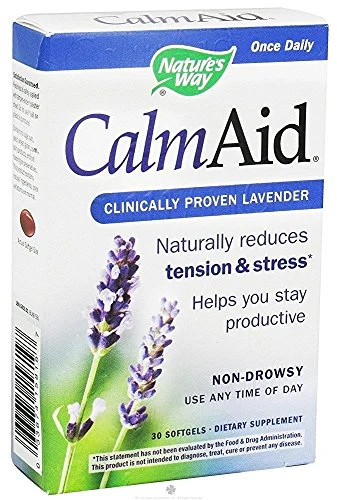 Nature's Way Calm-aid, 30 Softgels (Pack of 2) - Kansas Nuitrition - HNZSDS