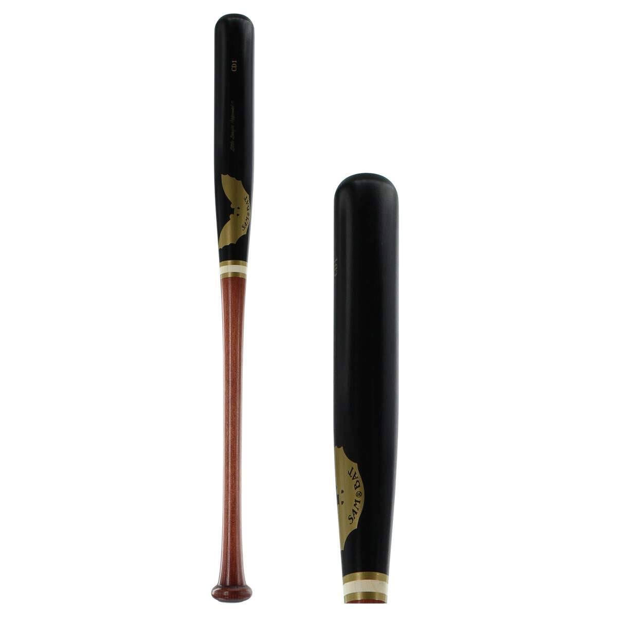 Sam Bat Maple Wood Youth Baseball Bat: Llcd1 Cherry/Black