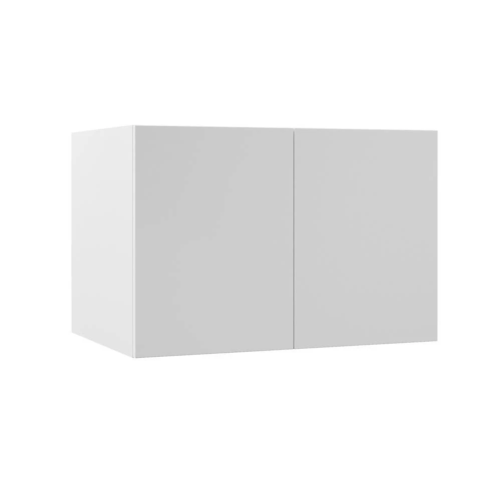 Hampton Bay Designer Series Edgeley Assembled 36x24x24 in. Deep Wall Bridge Kitchen Cabinet in White