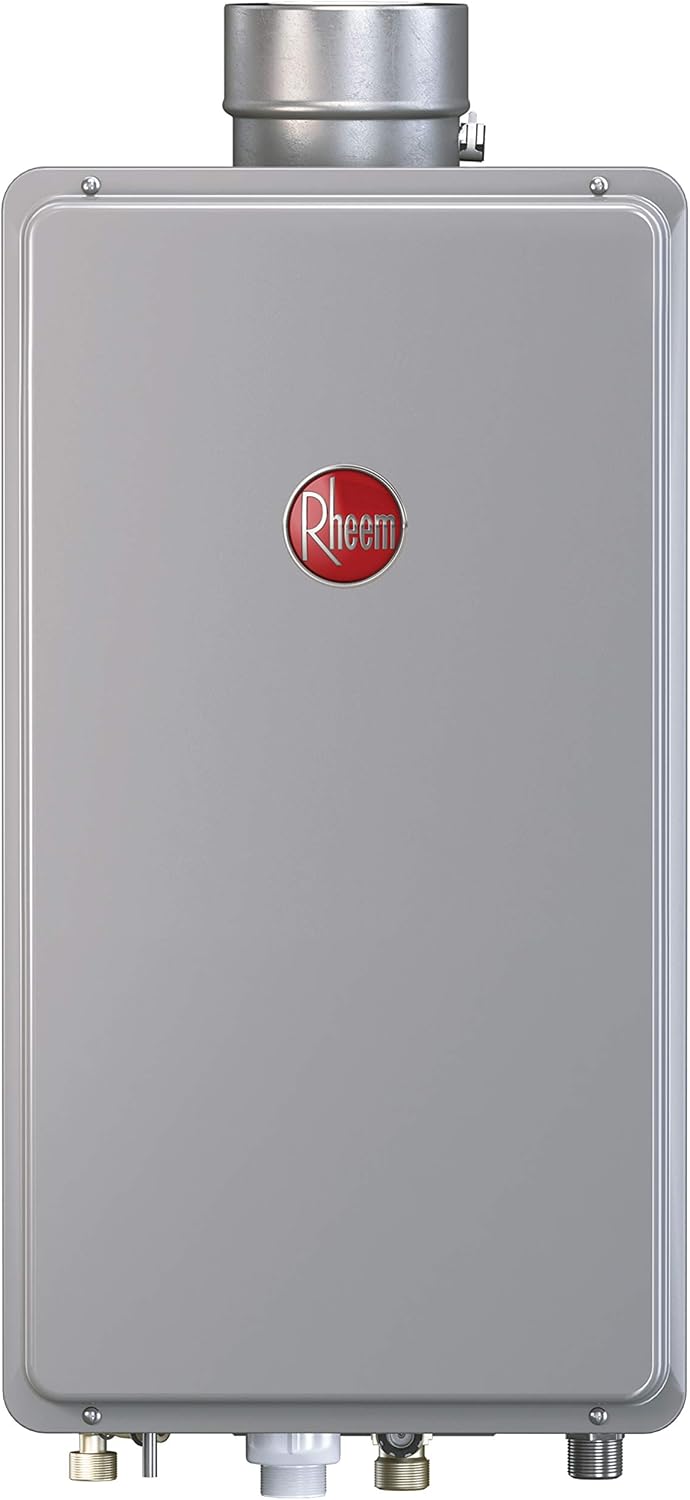 Rheem Tankless Indoor Liquid Propane Water Heater Mid-Efficiency 9.5 GPM