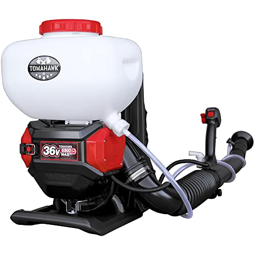 TOMAHAWK Battery Powered Backpack Mosquito Fogger 4 Gallon 36V Leaf Blower for Pest Control Ticks Mites (4 Gal Fogger)