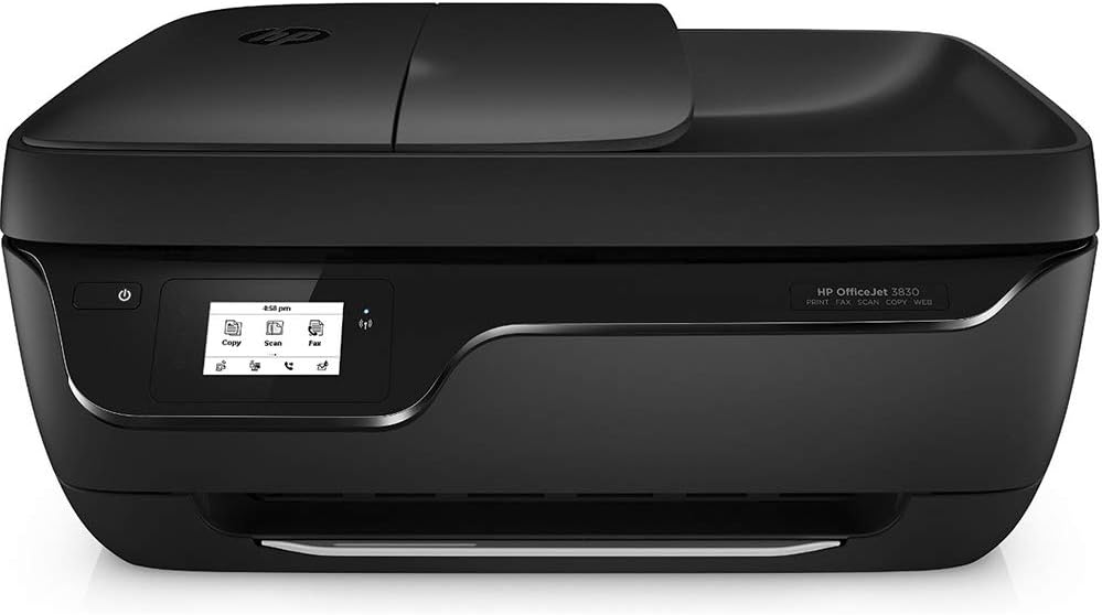HP OfficeJet 3830 All-in-One Wireless Color Printer, HP Instant Ink, Works with Alexa (K7V40A)