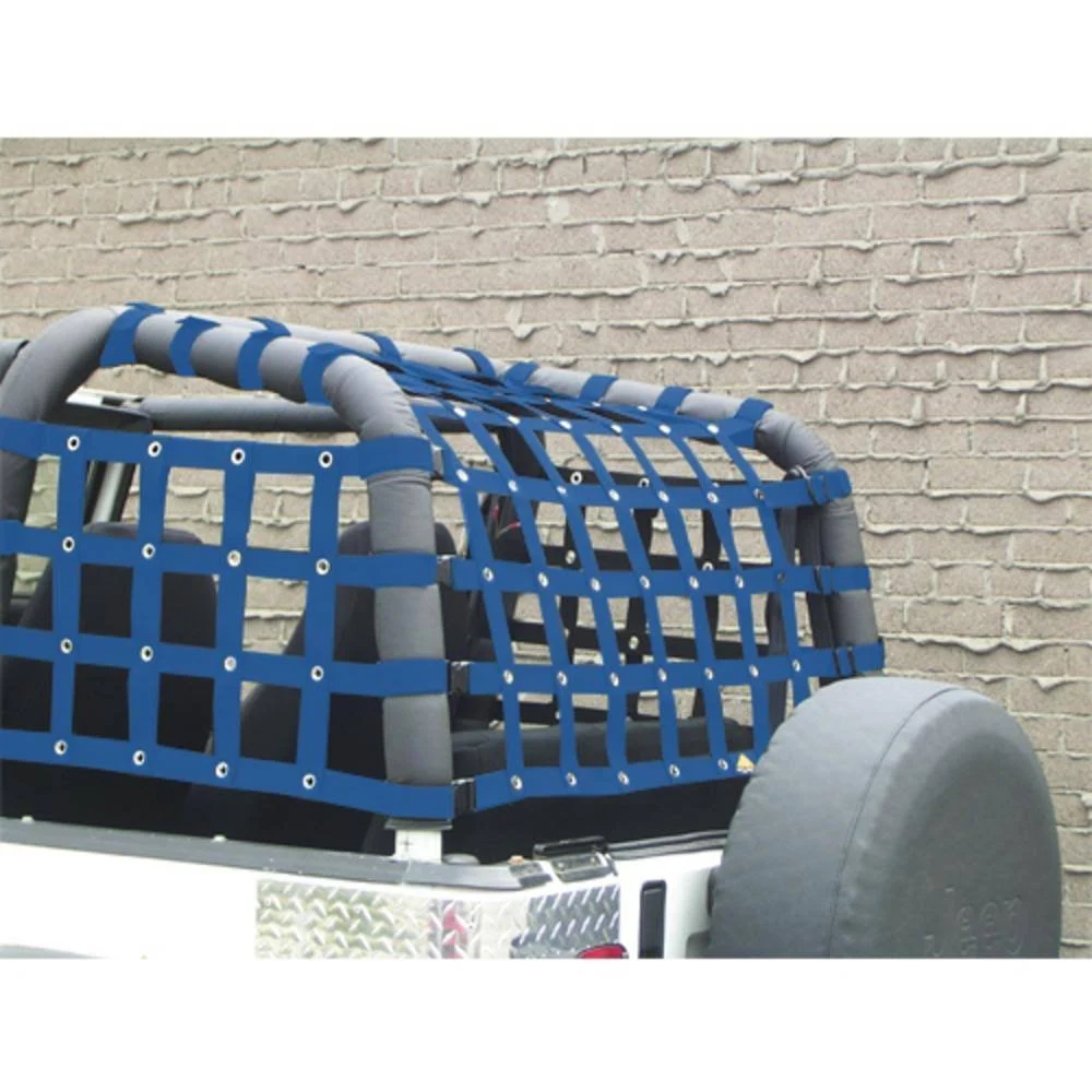 1992 Jeep Wrangler (YJ) DirtyDog 4x4 Rear Cargo Netting - Y2NN92RCBL