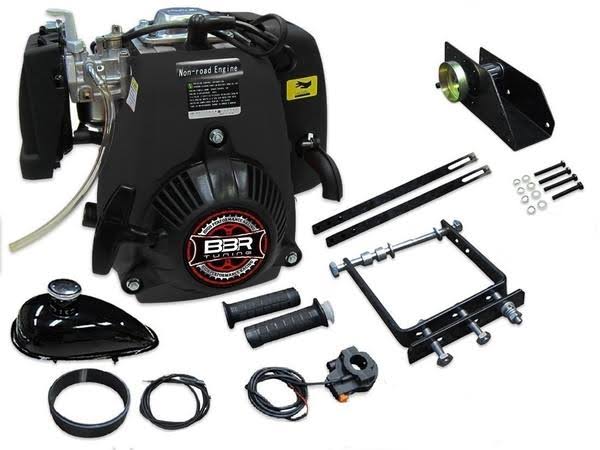BBR Tuning 49cc 5G 4 Stroke GAS Bike Motorized Bicycle Friction Drive Engine Kit