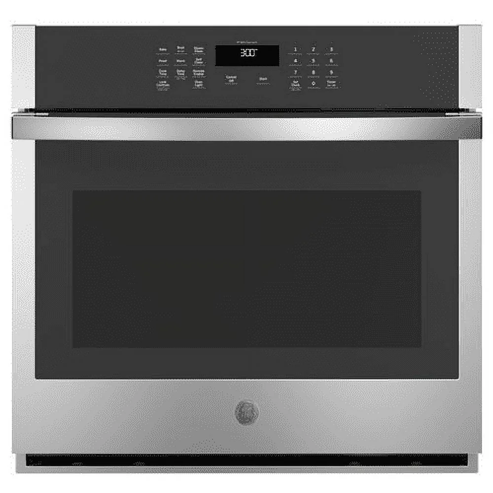 Ge Jts3000 30" Wide 5 Cu. Ft. Single Electric Oven - Stainless Steel