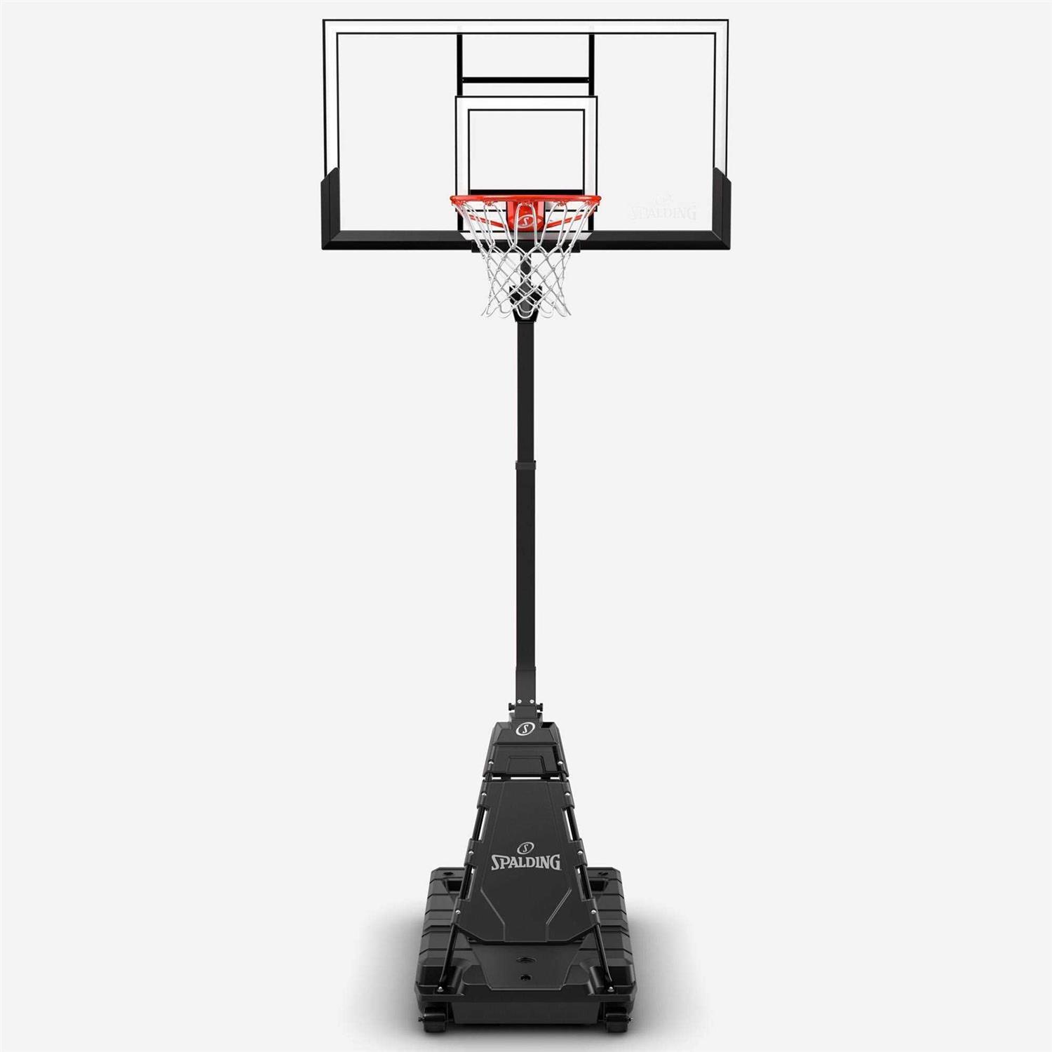 Spalding Momentous EZ Assembly 54 Acrylic H-Frame Portable Basketball Hoop - Sports Supplies Online Store