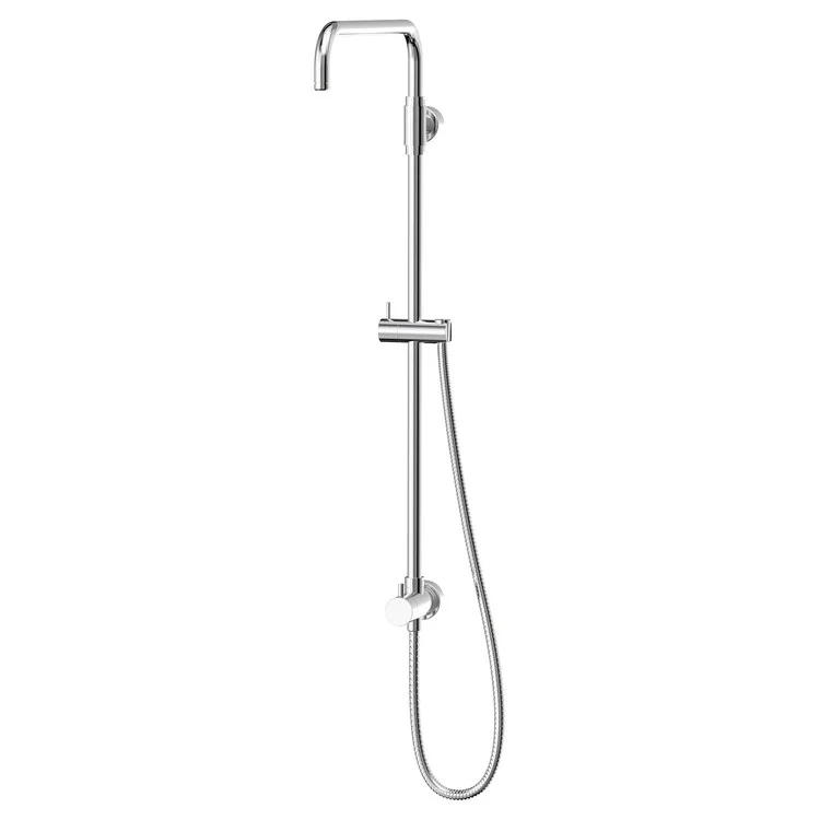 Shower Pipe Dia Exposed Riser 1 Lever Polished Chrome