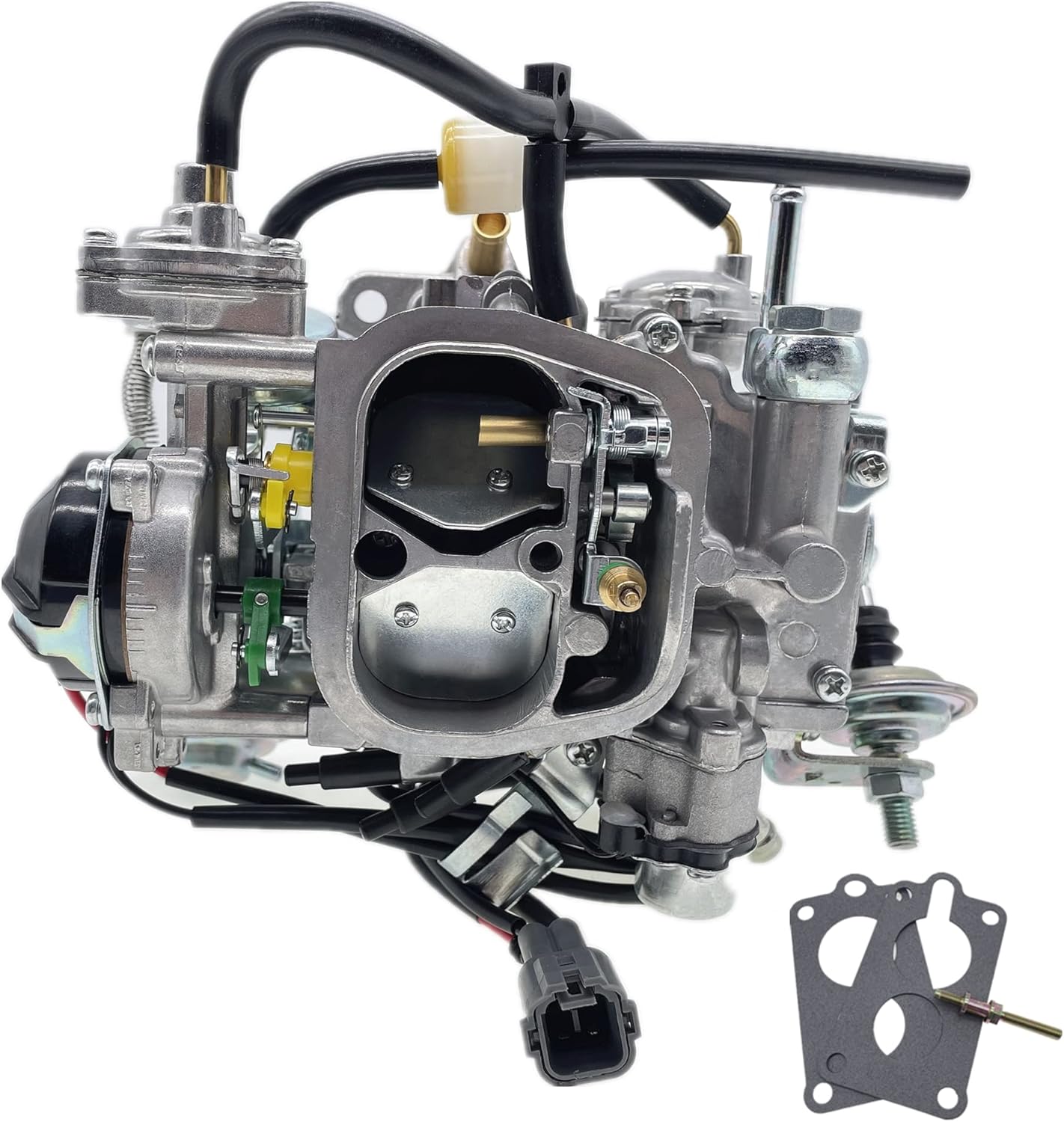 Carburetor fit for Toyota PickUp 1987 and 1988-1990 fit for Toyota 22R Engine 1981-1988 Hilux 1984 and Square Plug 21100-35463 21100-35570 TOY-507