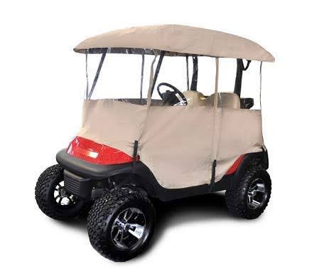 Red Dot Universal Golf Cart Enclosure for Carts with Up to 54x22 Tops