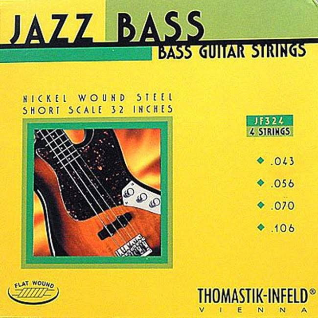 Thomastik-Infeld JF324 Jazz Flat Wound Bass Strings Short Scale