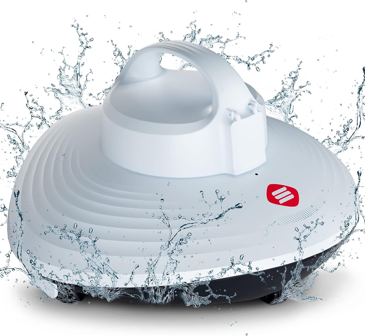 HYDRUS Robotic Cordless Pool Vacuum Cleaner with Brushless Motor,Powerful Pool Robot for Above Ground Pools, Up to 90 Mins Runtime, Self-Parking