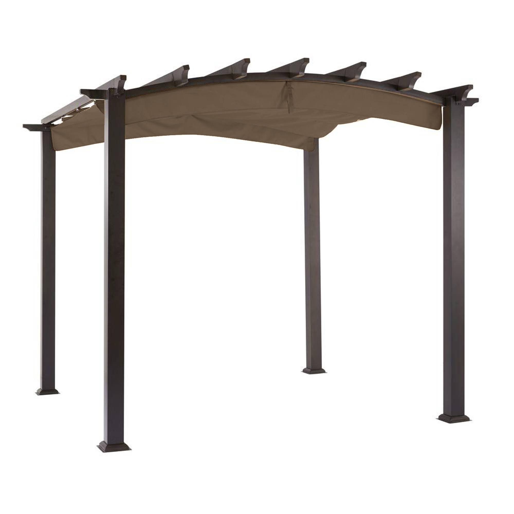 Garden Winds Riplock 350 Nutmeg Replacement Canopy for Arched Pergola