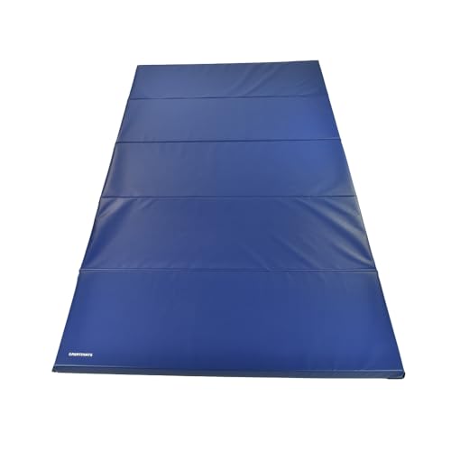Greatmats Gym Folding Mats 5x10 Ft x 2 Inch for Martial Arts, Gymnastics, Tumbling, Cheerleading, Home Exercise, MMA