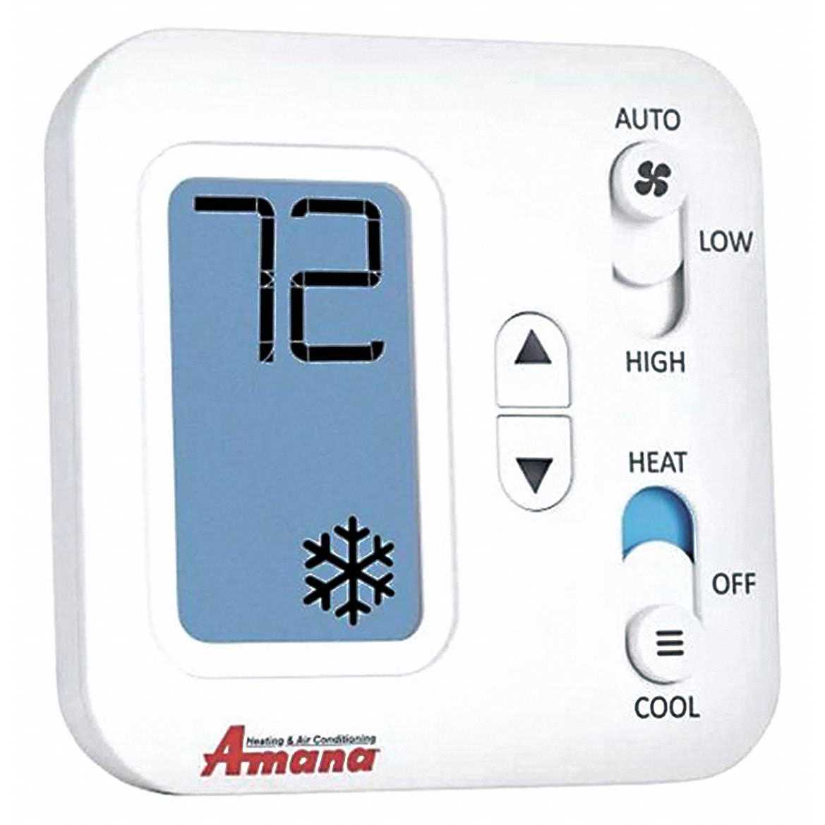 Amana Mechanical Thermostat,Plastic,3 in. D PHWT-A150H - Shop Hardware Tools Online Store