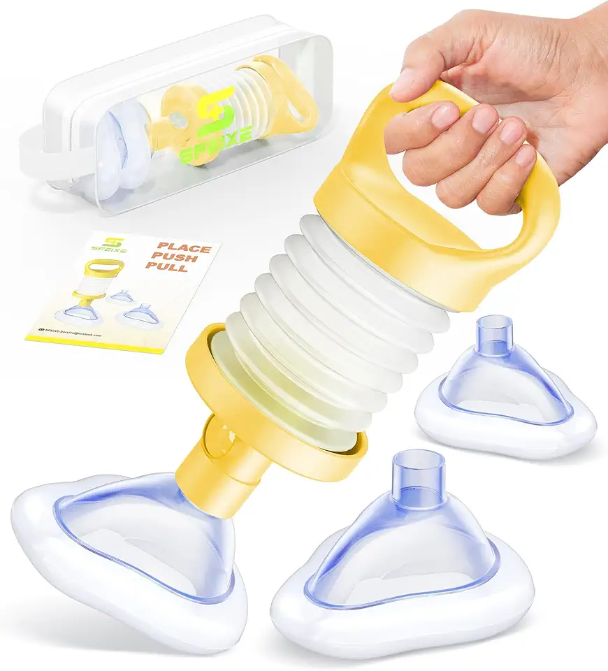 Life-Saving Choking Rescue Device, FSA/HSA Eligible Anti Choking Kit, Portable Airway Suction for Adults, Kids, Seniors, Infants