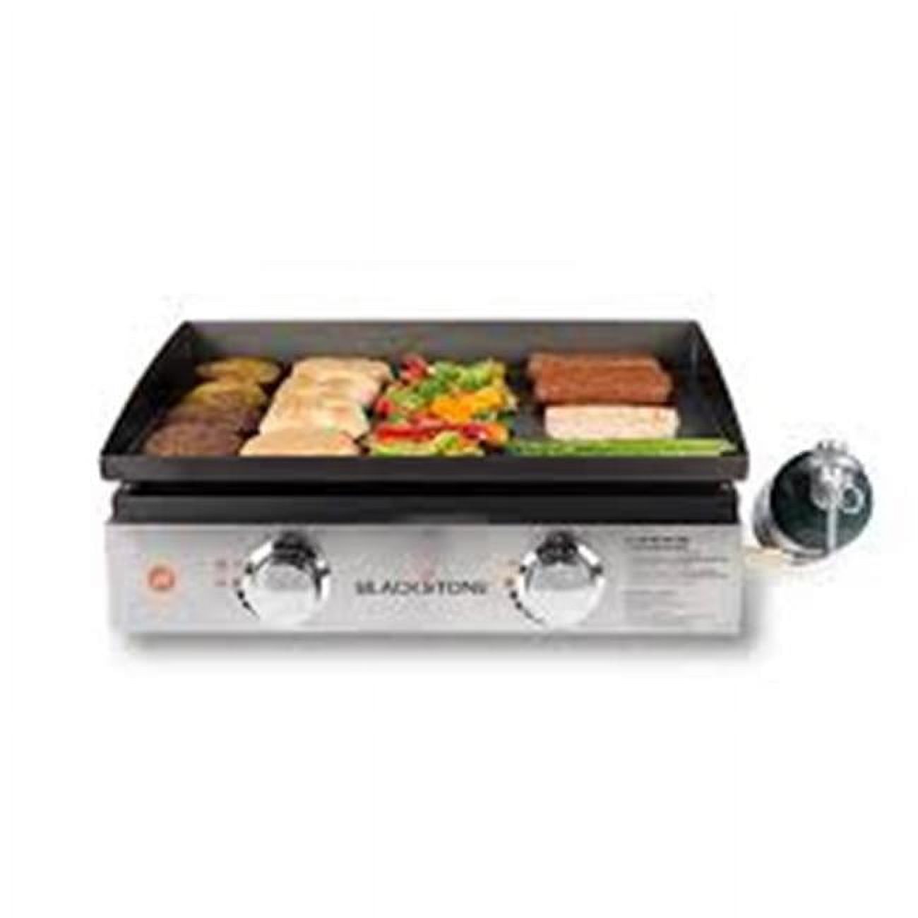 Blackstone  22 in. Tabletop Griddle with Stainless Steel Front Plate