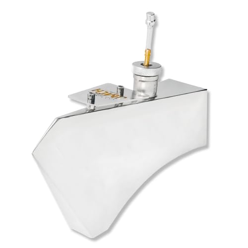 JMCHSTORE Stainless Steel Mini Bike Gas Fuel Tank for Montser Mega moto MMB80 105cc, for Coleman RB100 Realtree RT100