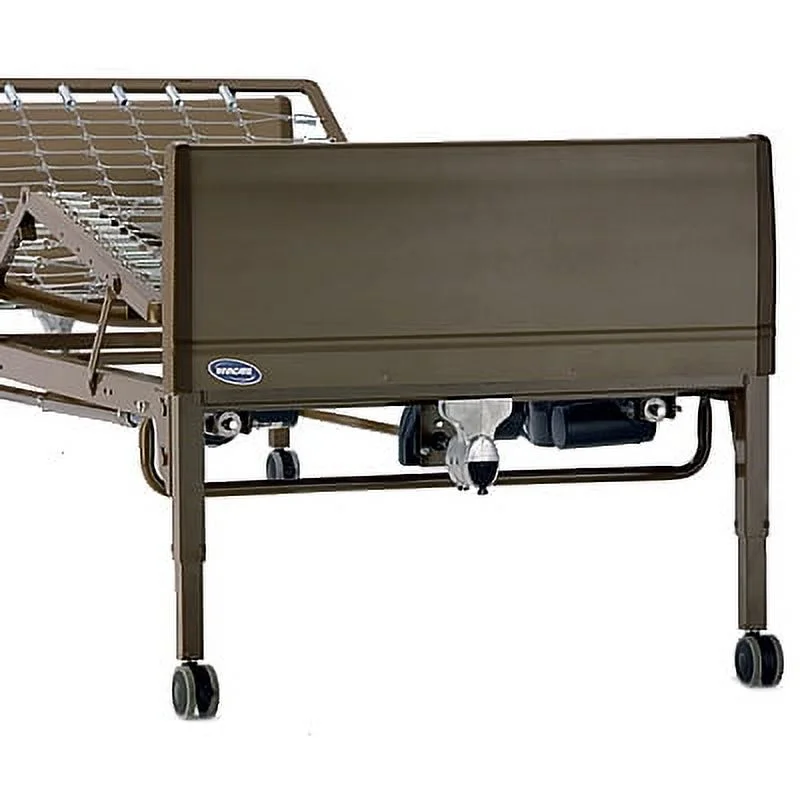 Full Electric Bed Package w/ Foam Mattress - Full-Electric Bed, Foam Mattress, Half Rails