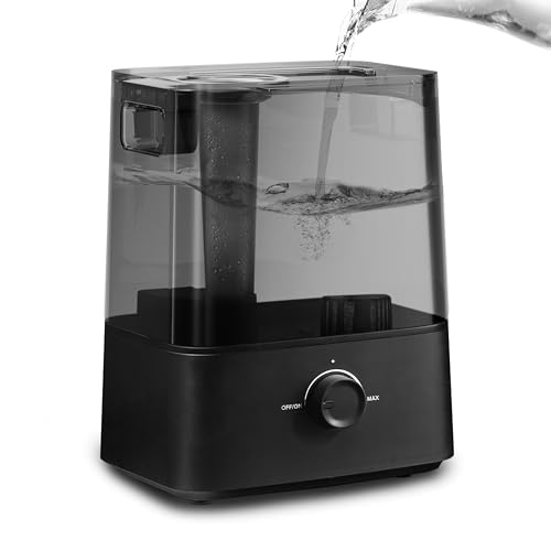 LEVOIT LV600S Smart Warm and Cool Mist Humidifiers for Home Bedroom Large Room, (6L) 753ft² Coverage, Quickly & Evenly Humidify Whole House