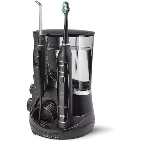 Waterpik Complete Care 5.0 Water Flosser & Triple Sonic Toothbrush, Black 1 EA (Pack of 2)