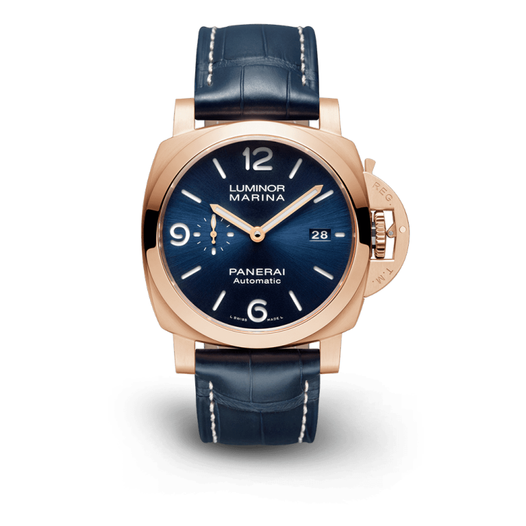 Luminor Marina Goldtech&trade; Sole Blu 44mm