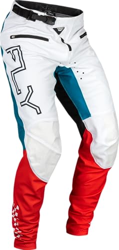 Fly Racing 2024 Youth Rayce Bicycle Pants (Red Youth Size US 20)