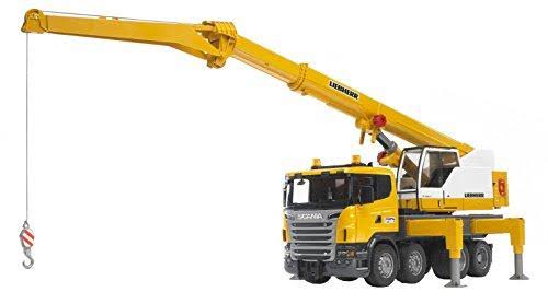 Bruder SCANIA R-Series Liebherr Crane with Lights and Sounds