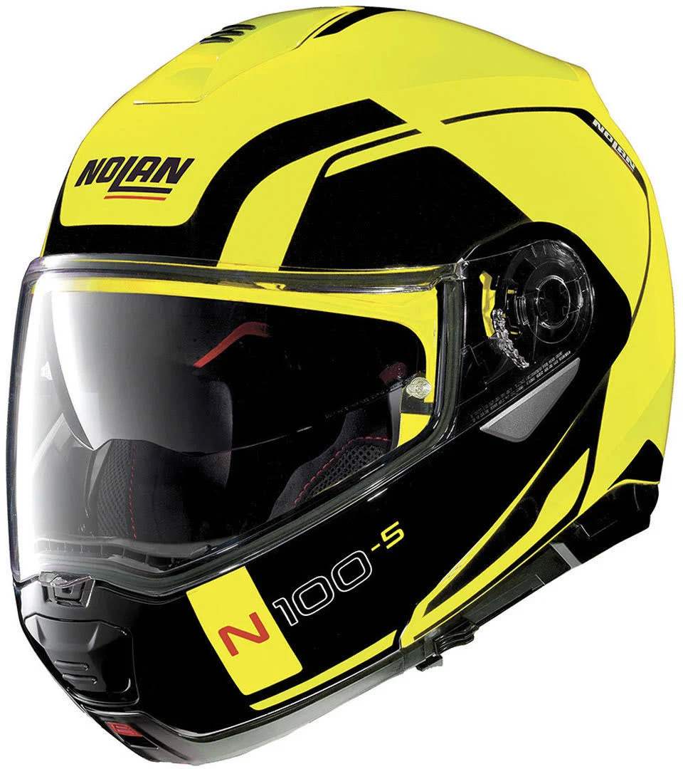 Nolan - Helmet N100-5 Consistency N-Com LED Yellow - Size XL