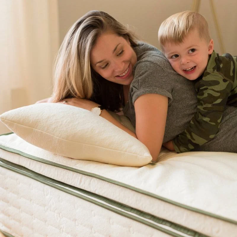 Avocado Green Mattress - Natural u0026 Organic Latex Mattress Topper - Twin - Plush