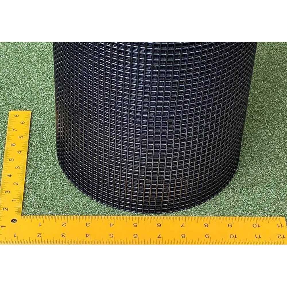 Critterfence Black Steel Square Grid Welded Wire Fence - Shop Hardware Tools Online Store